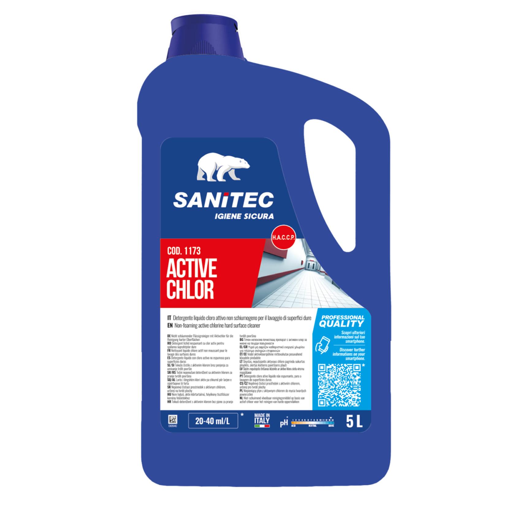 Selected image for SANITEC Sredstvo za čišćenje tvrdih površina Active Chlor 5l