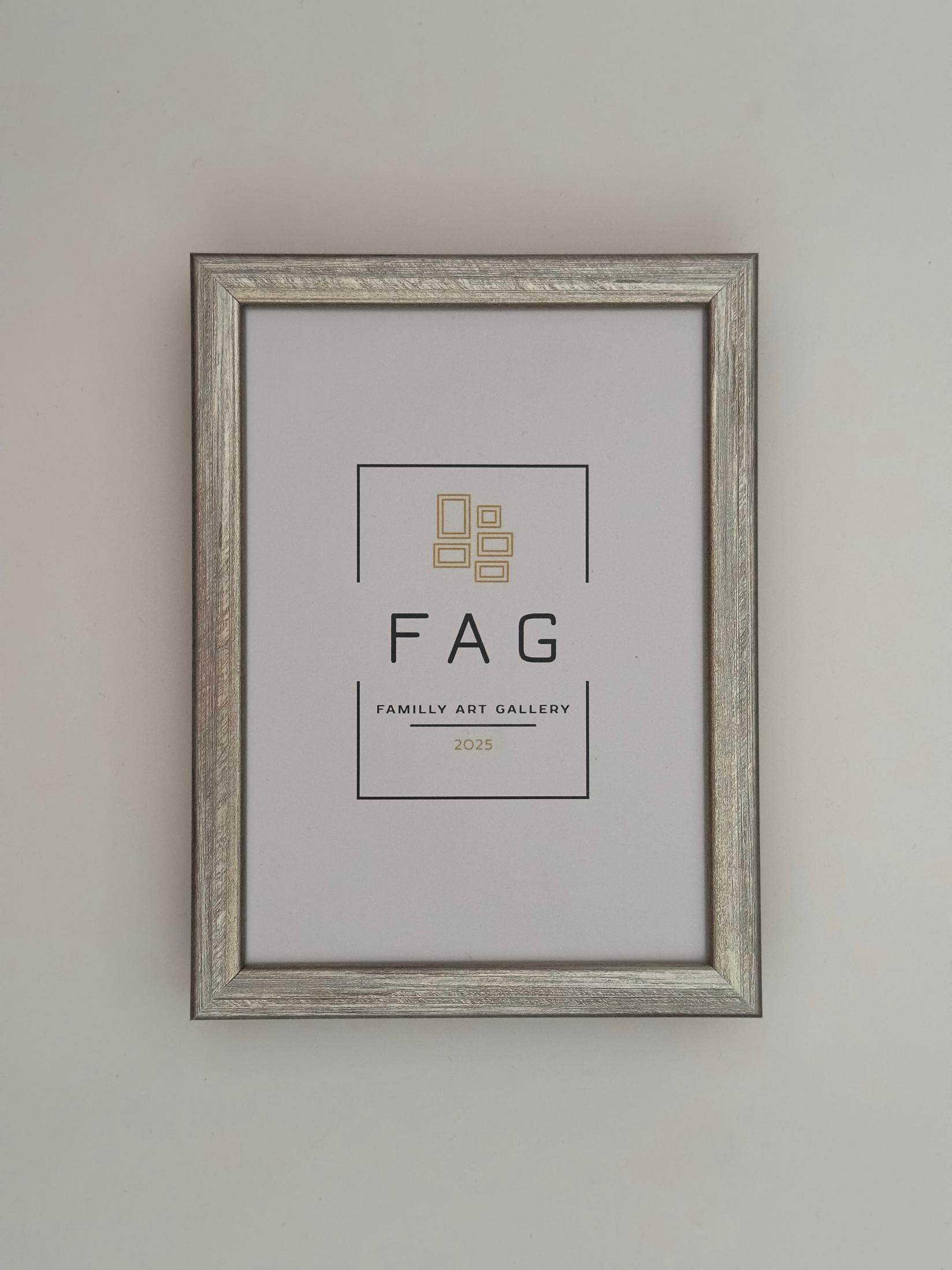 Family Art Gallery Ram za slike model 14, 15x20cm, Sivi