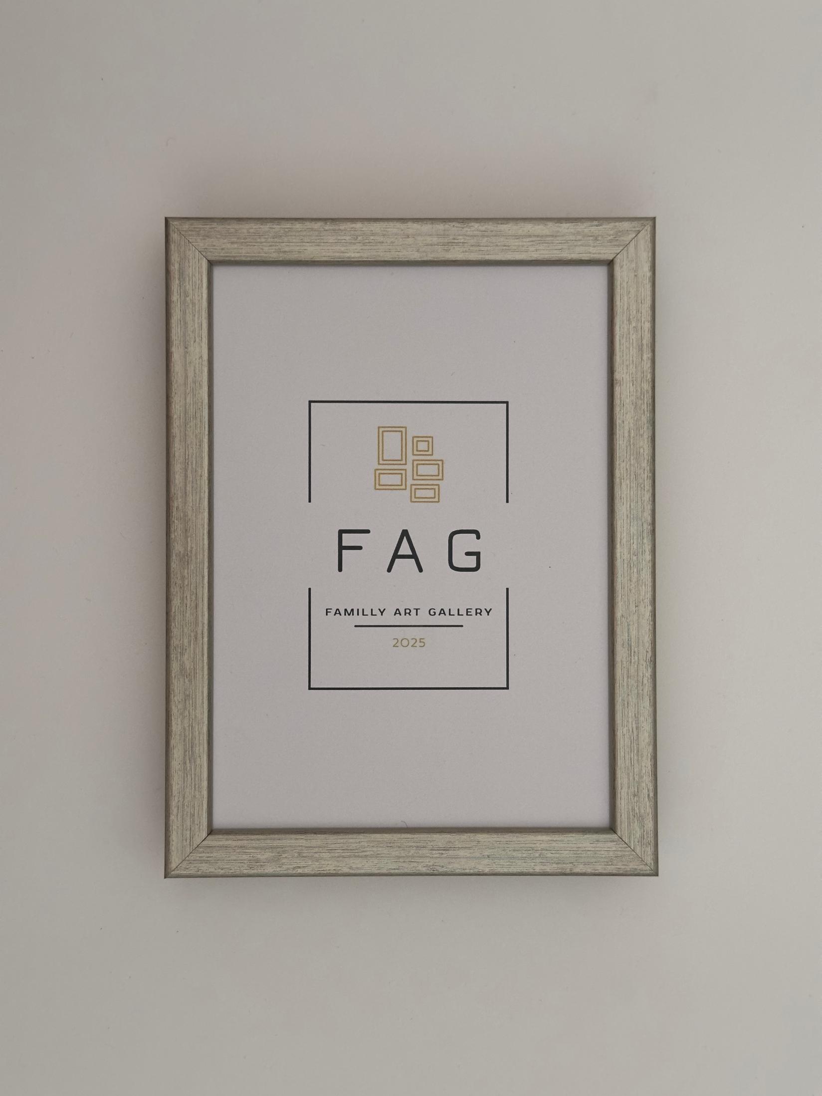 Family Art Gallery Ram za slike model 14, 15x20cm, Svetlosivi