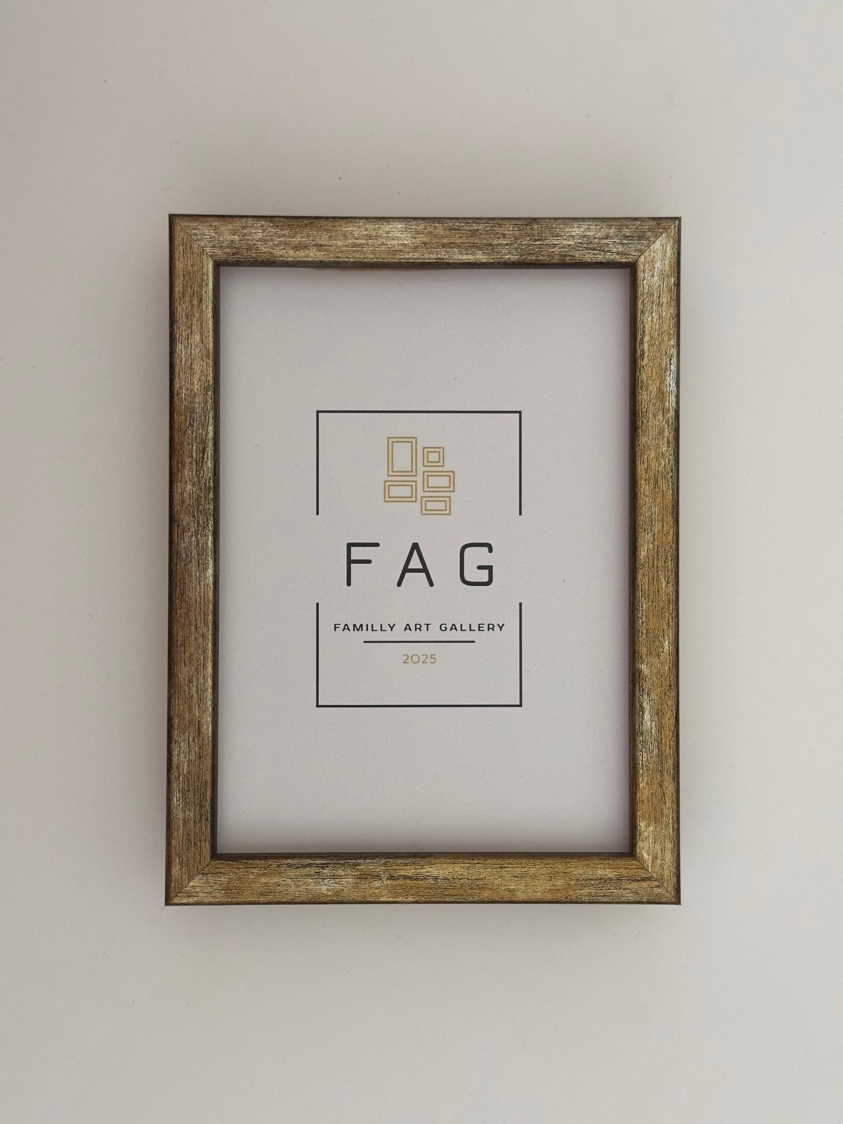 Family Art Gallery Ram za slike model 14, 15x20cm, Mesing