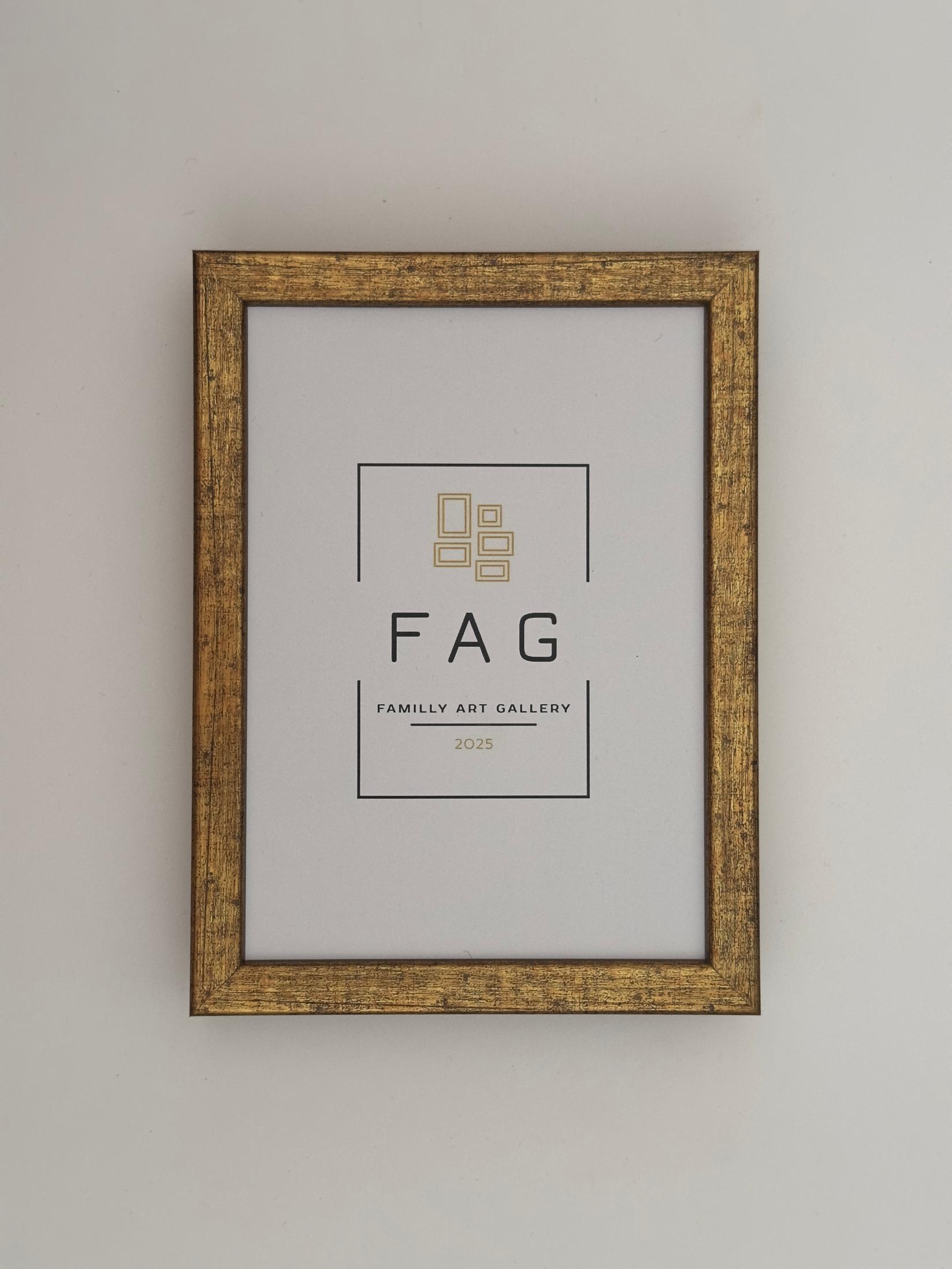 Family Art Gallery Ram za slike model 14, 10x15cm, Bronza