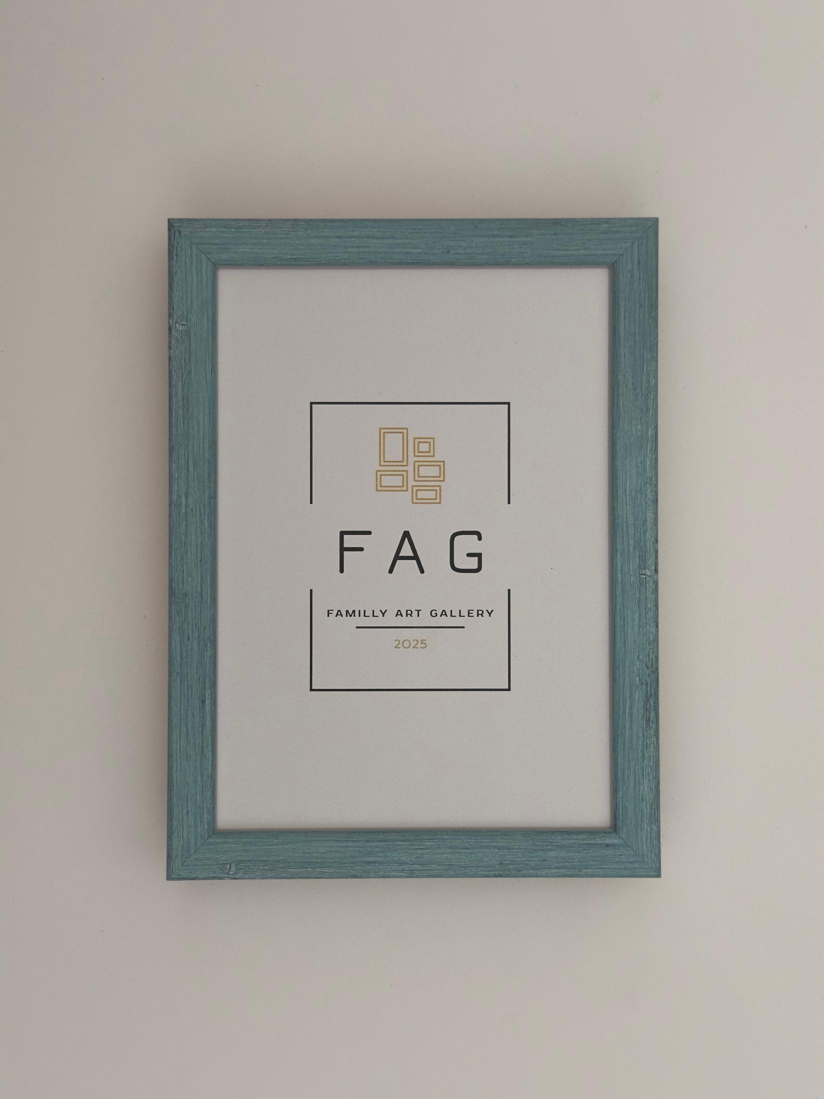 Family Art Gallery Ram za slike model 14, 10x15cm, Petrolej