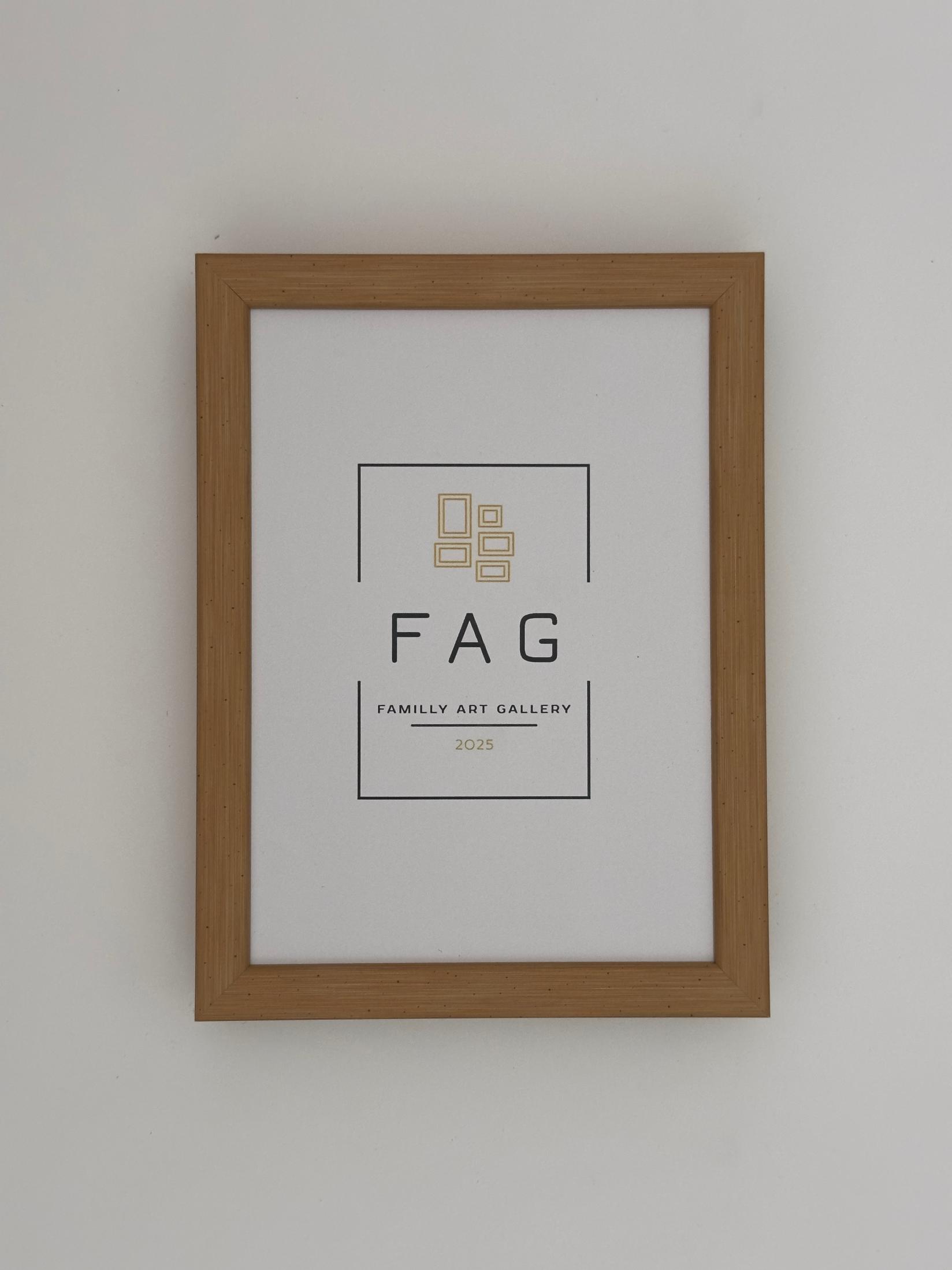 Family Art Gallery Ram za slike model 14, 10x15cm, Oker