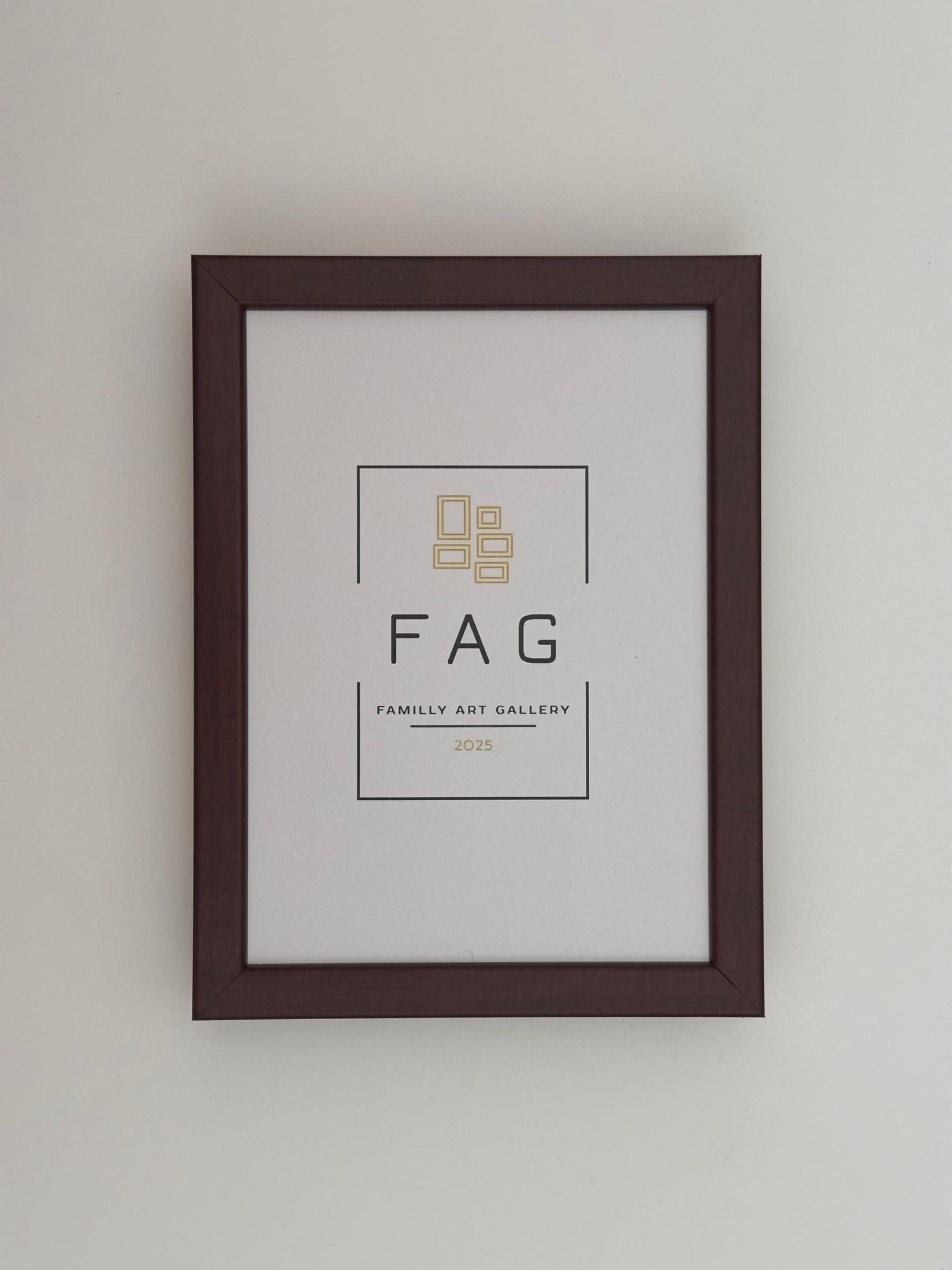 Family Art Gallery Ram za slike model 14, 10x15cm, Bordo