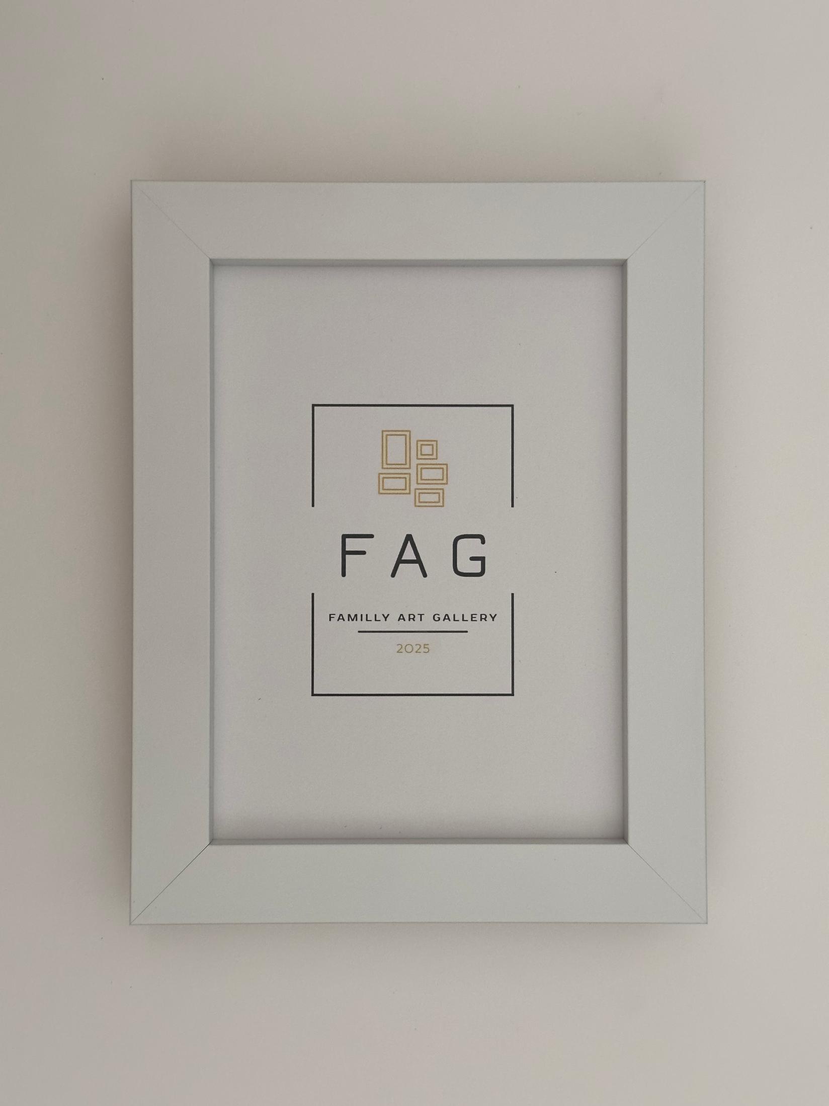 Family Art Gallery Ram za slike model 23, 13x18cm, Beli