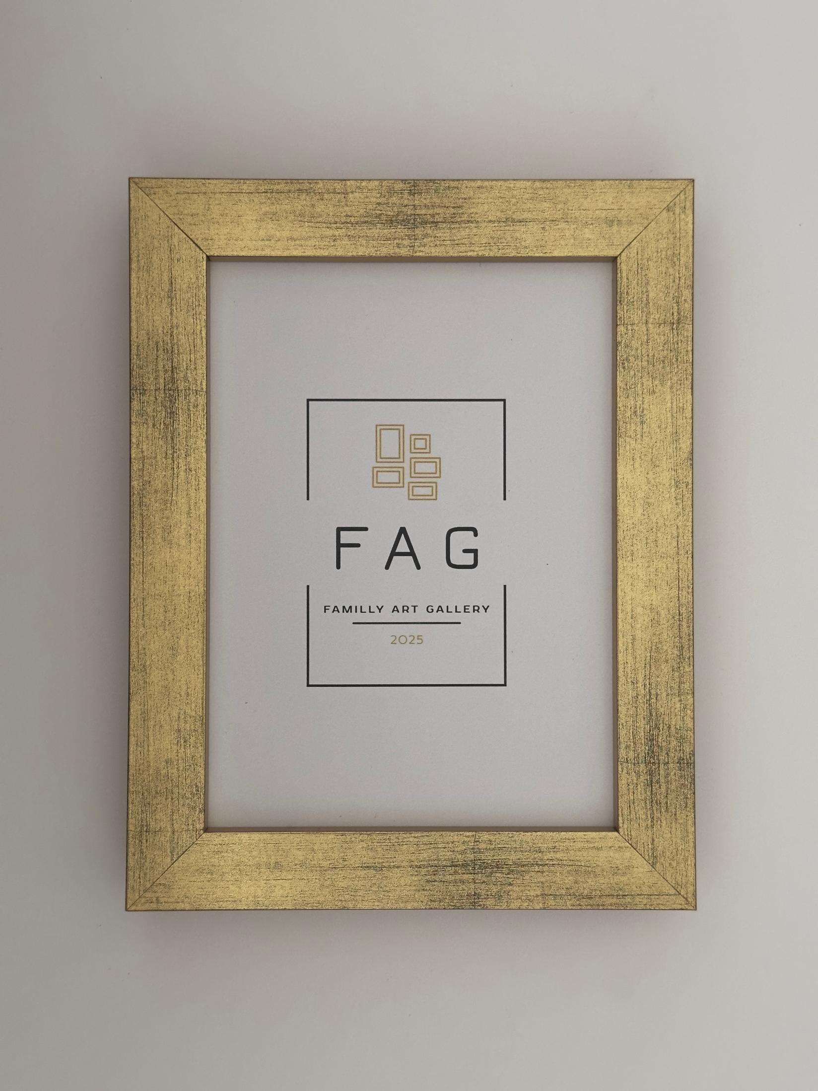 Family Art Gallery Ram za slike model 23, 15x20cm, Bronza