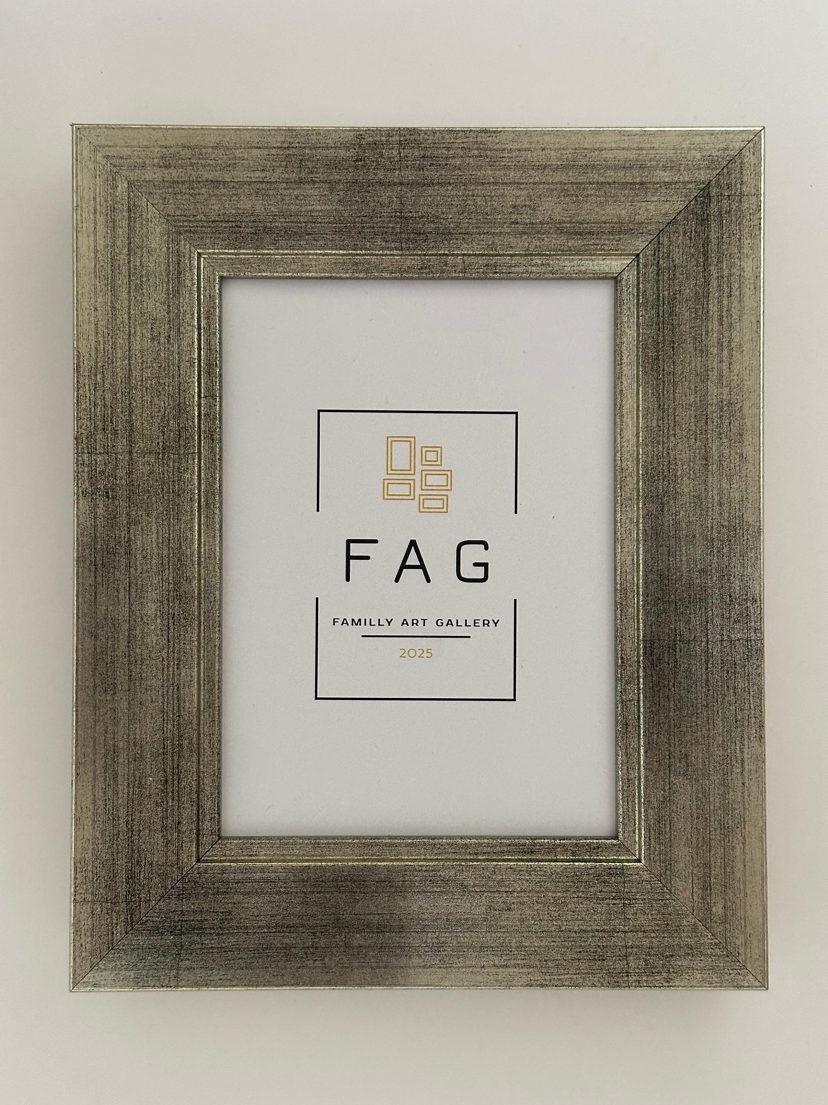 Family Art Gallery Ram za slike model 40, 13x18cm, Srebrne boje