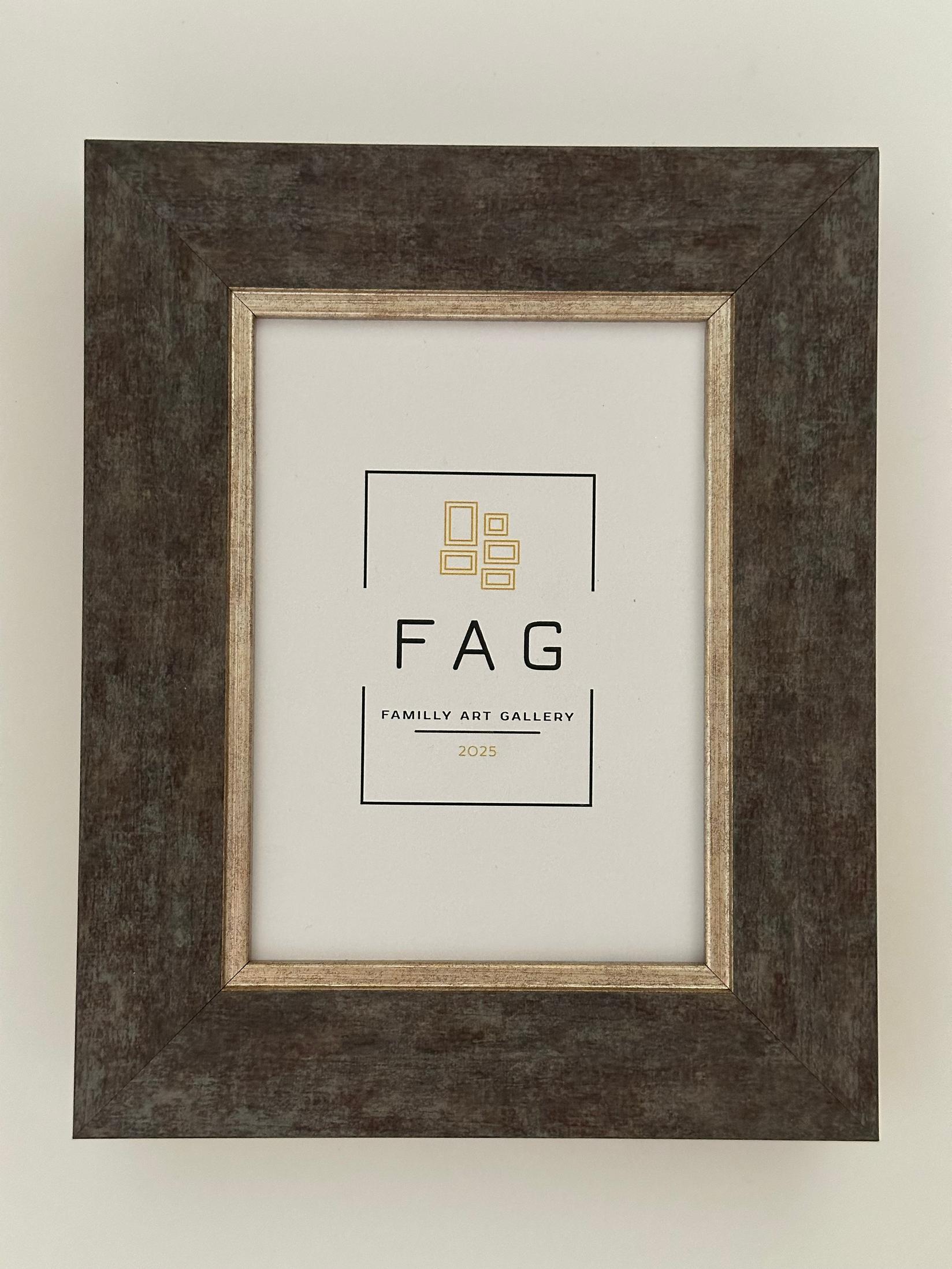 Family Art Gallery Ram za slike model 40, 15x20cm, Sivi