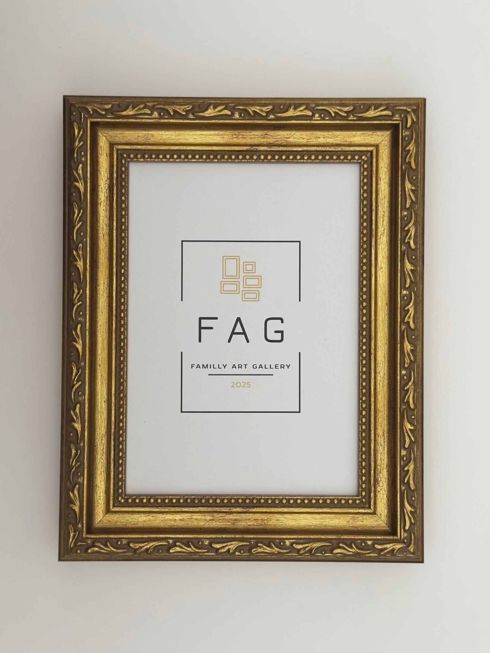 Family Art Gallery Ram za slike model L-35, 15x20cm, Bronza