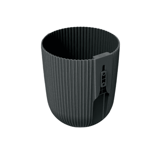 Prosperplast Saksija Milly Wall DMIW150, Tamnosiva
