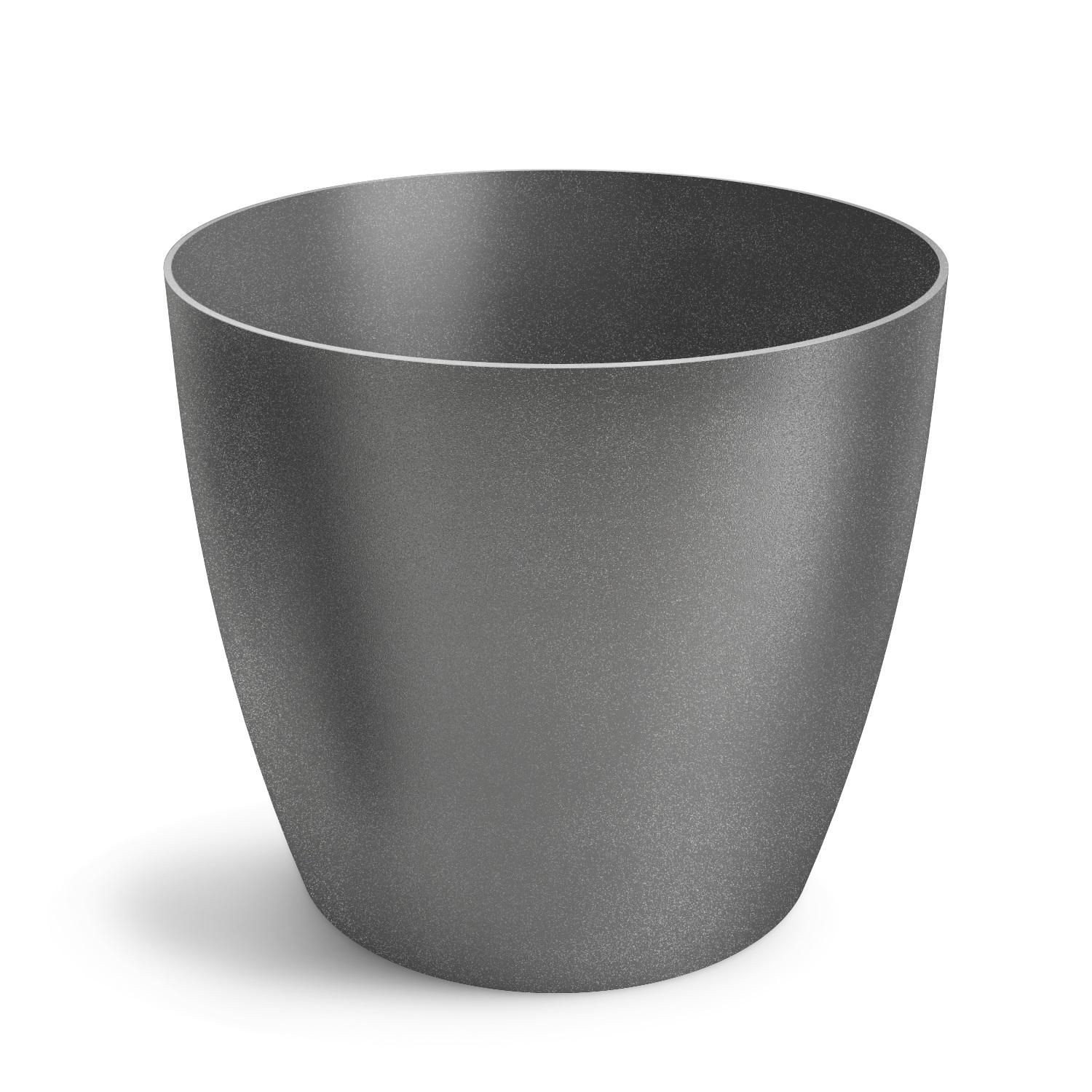 Don-Plast Saksija Aga Mat, 12 cm, Crna