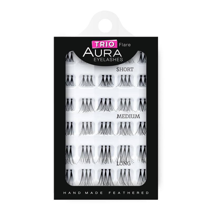 AURA Trio pramenčići veštačkih trepavica
