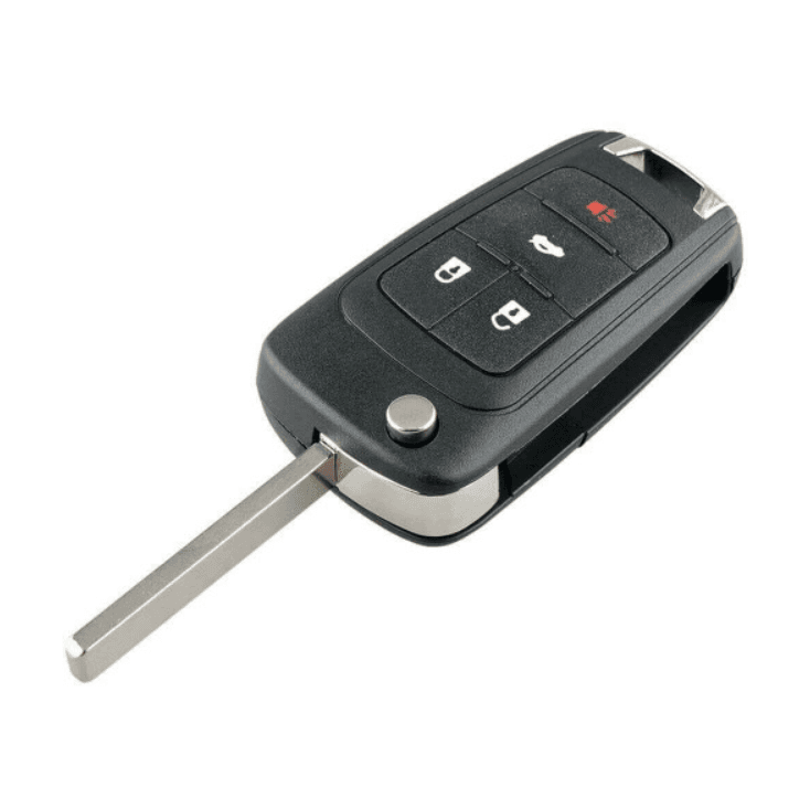 CAR 888 ACCESSORIES Kućište oklop ključa 5 dugmeta za Chevrolet Hu100 crno