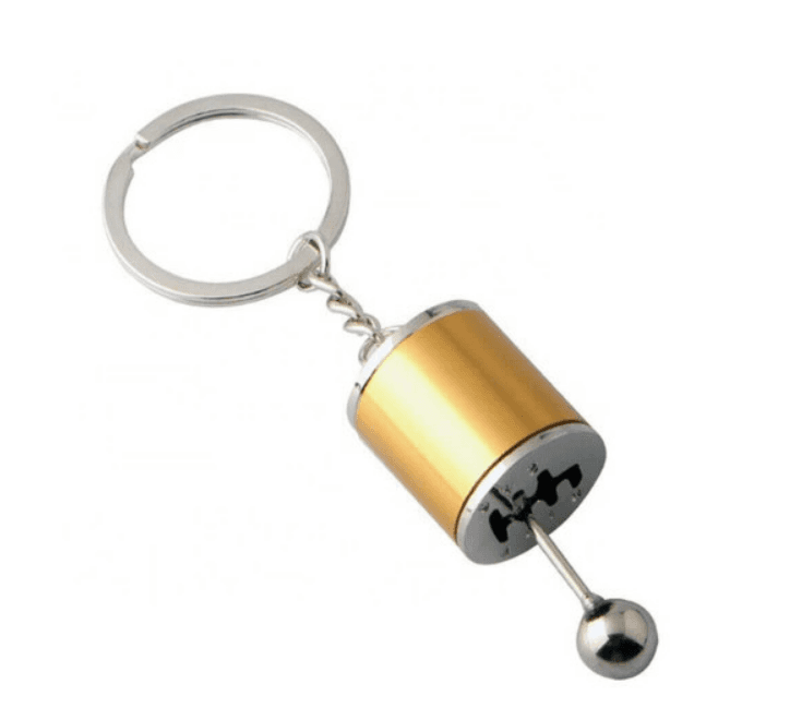 CAR 888 ACCESSORIES Privezak za ključeve menjač narandžasti