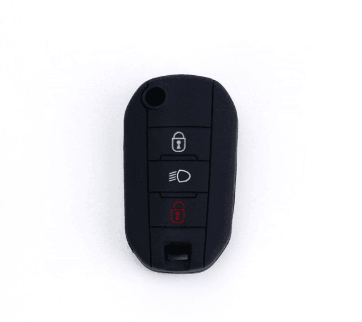 CAR 888 ACCESSORIES Silikonska navlaka za ključeve Citroen crna