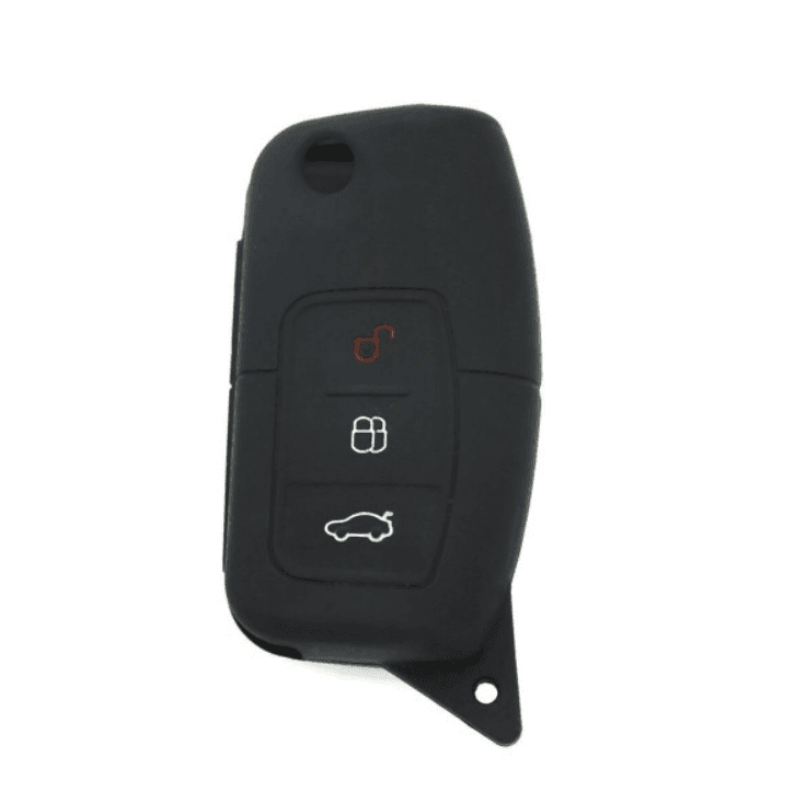 CAR 888 ACCESSORIES Silikonska navlaka za ključeve Ford crna