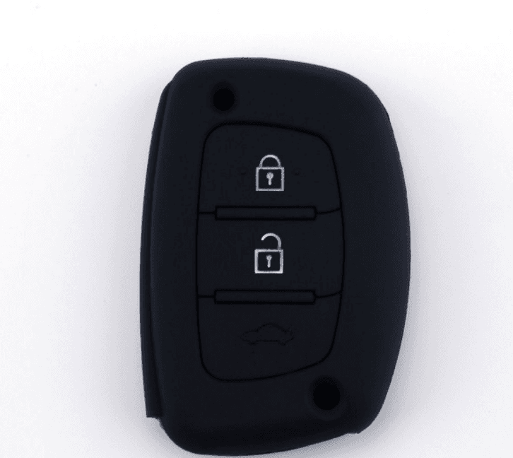 CAR 888 ACCESSORIES Silikonska navlaka za ključeve Hyundai crna