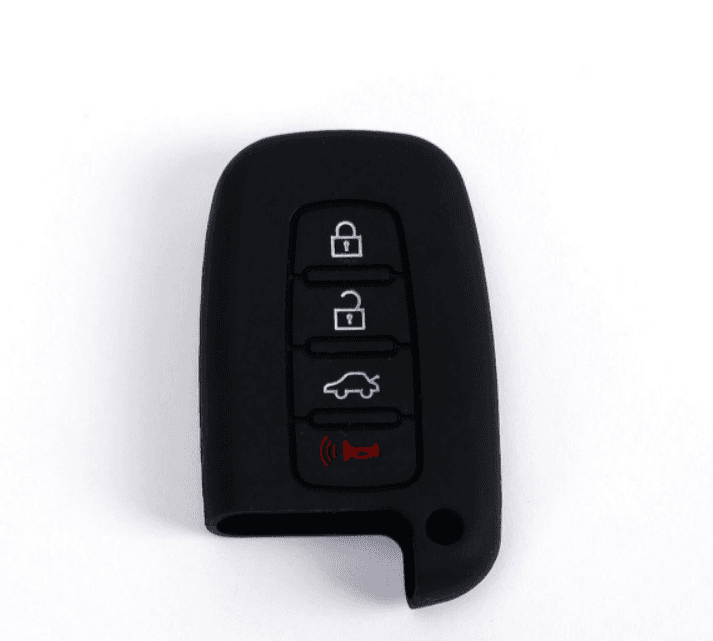 CAR 888 ACCESSORIES Silikonska navlaka za ključeve Hyundai crna
