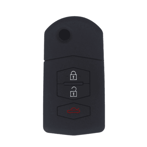 CAR 888 ACCESSORIES Silikonska navlaka za ključeve Mazda crna