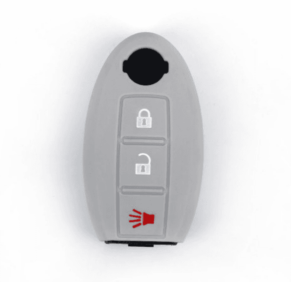 CAR 888 ACCESSORIES Silikonska navlaka za ključeve Nissan siva