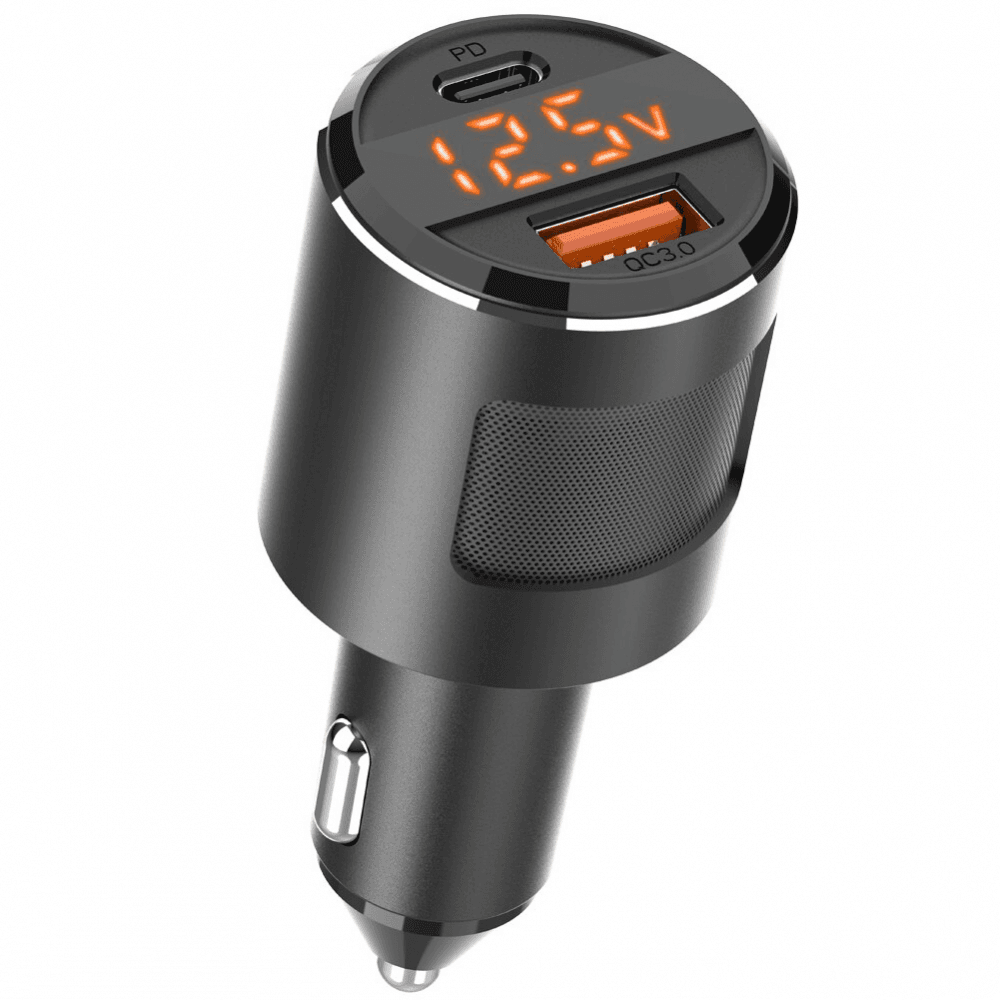 Selected image for Auto punjač SC01 Super Charger PD 65W/USB 18W