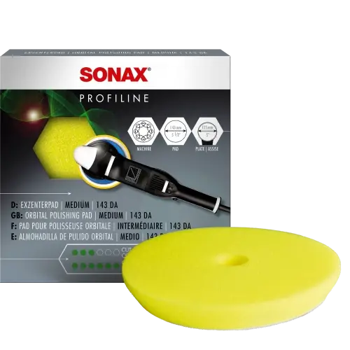 Selected image for SONAX Profiline Da Sunđer za fino poliranje, Žuti, 143mm