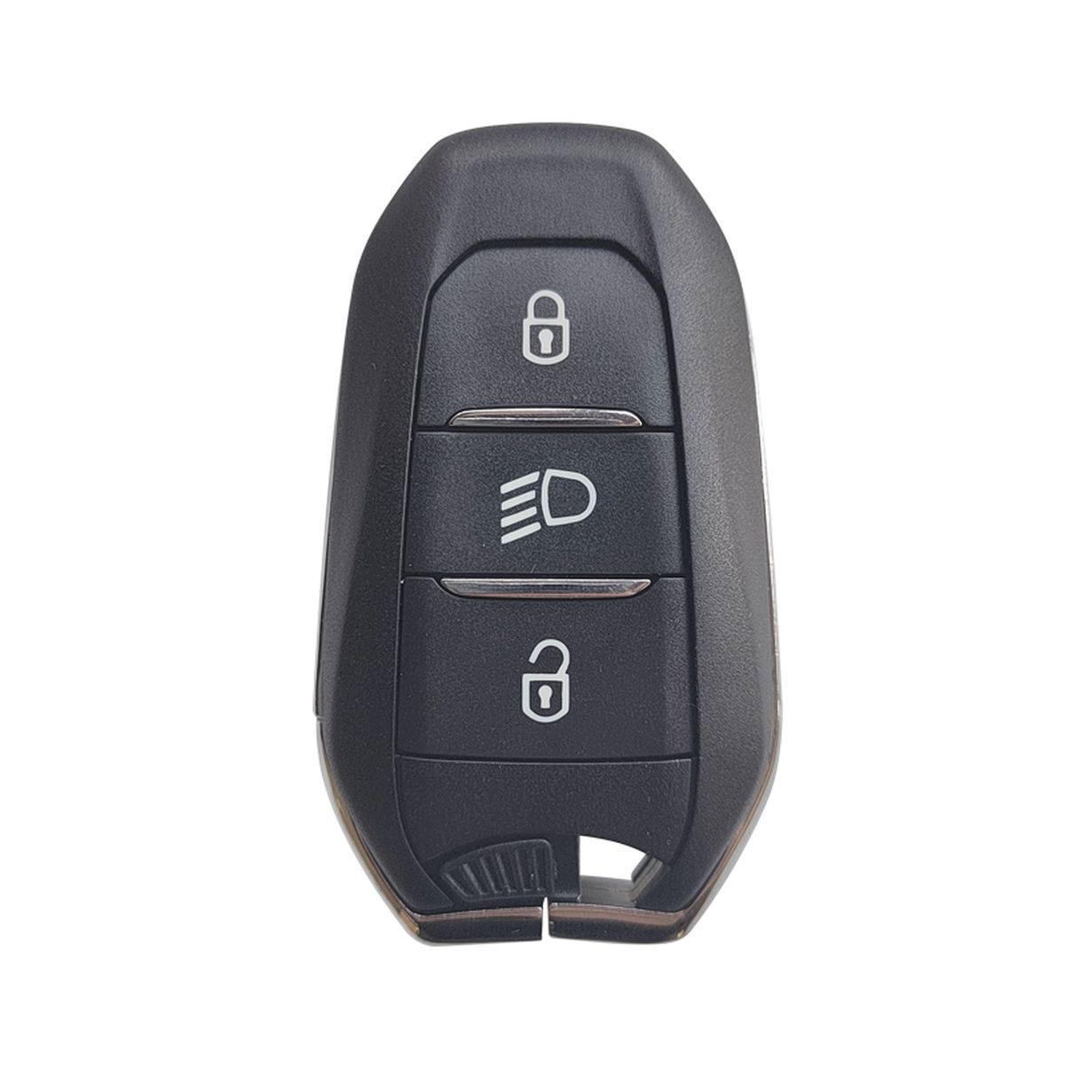 KigoAuto Kućište ključa sa 3 dugmeta za Citroen/Peugeot, Mač va2