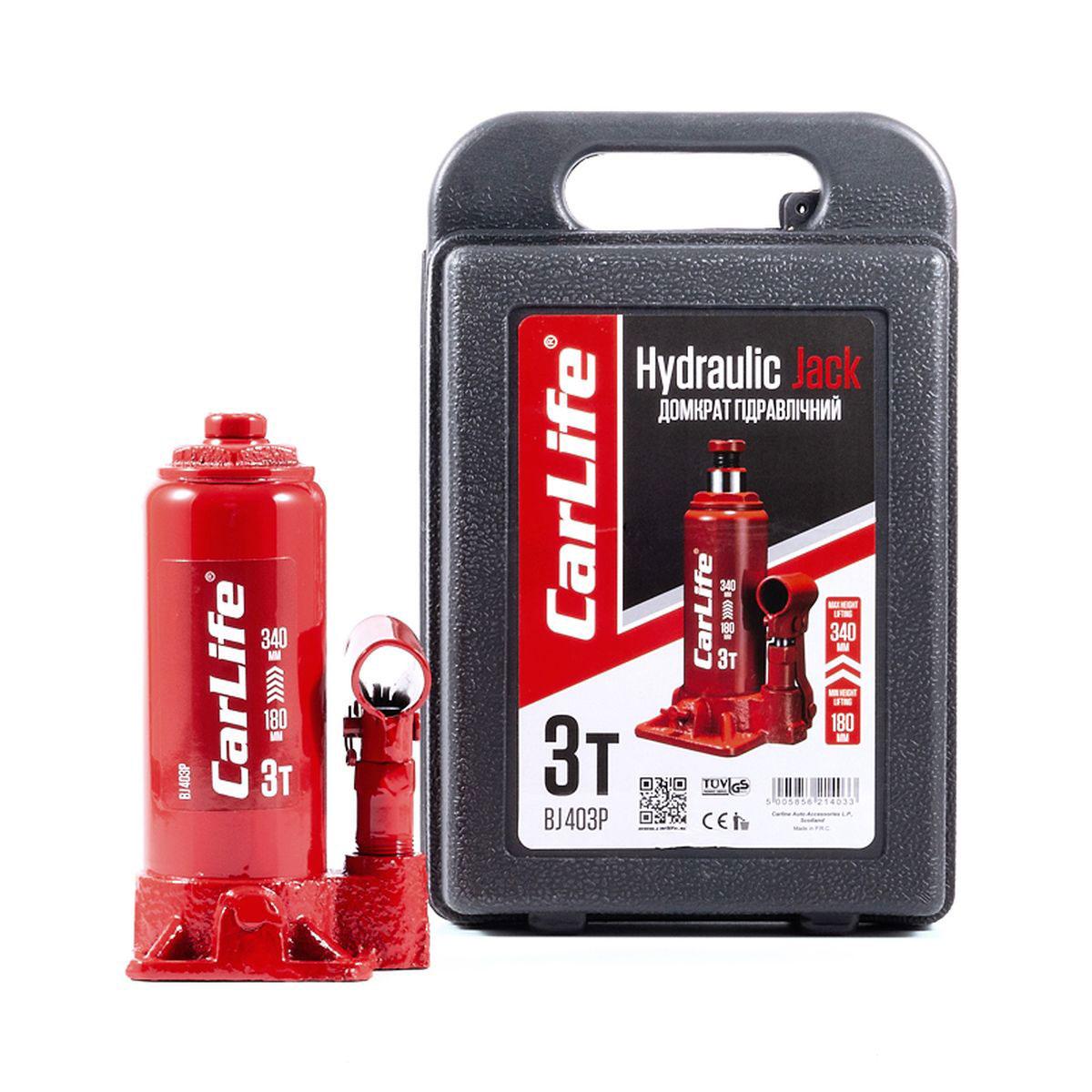 Storm Hidraulična dizalica sa plastičnom ambalažom sa visnom dizanja 180-340mm, Do 3t