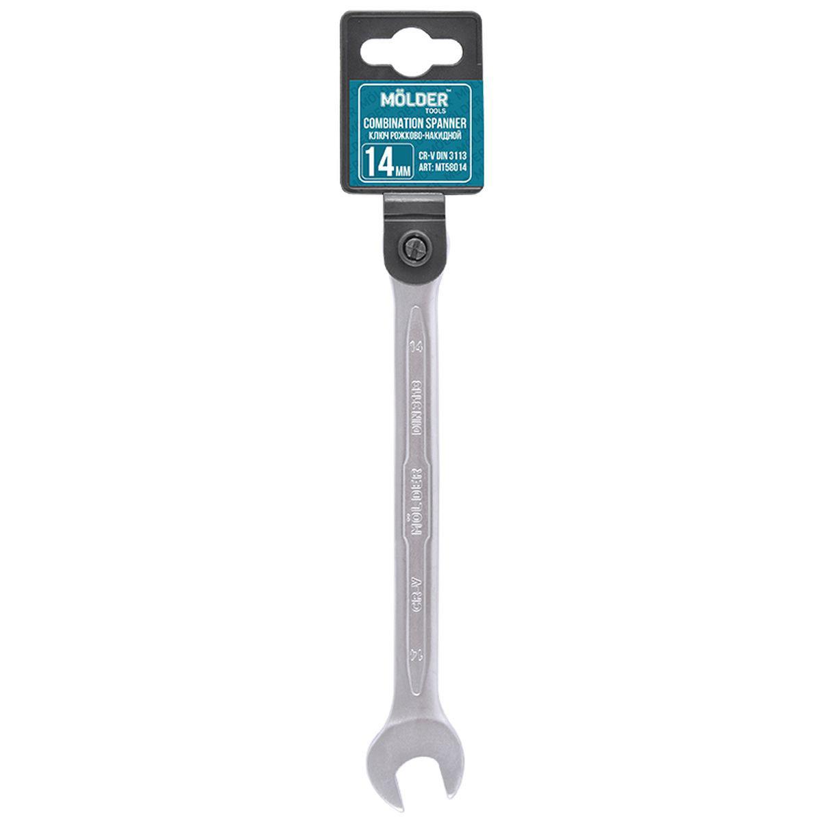 Molder Ključ viljuškasto-okasti, 14mm