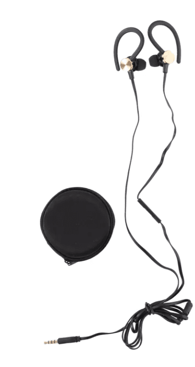 Grundig Žičane profesionalne slušalice, Metalne, Crno-zlatne