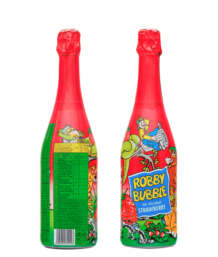 Robby Bubble Dečiјi šampanjac Јagoda