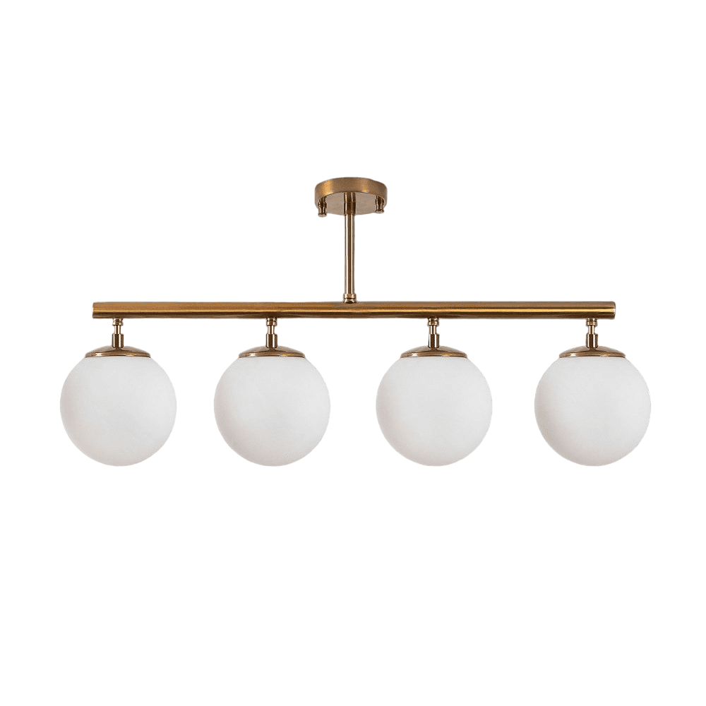 Opviq Fazli 10501 Luster, Zlatno-beli