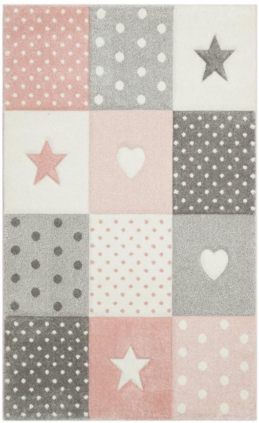 Conceptum Hypnose Kds 05 Tepih, 120x180cm, Sivo-roze