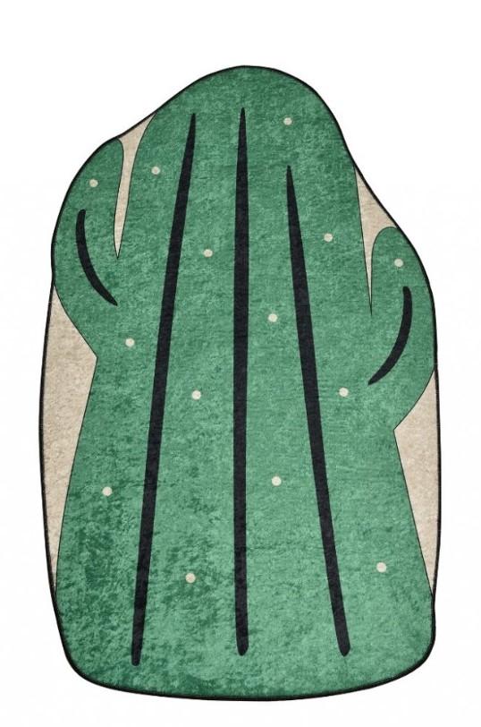 L'Essentiel Maison Kupatilski otirač Big Cactus, 80x120cm, Zeleni