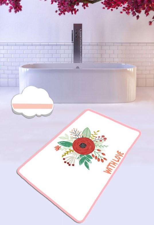 L'essentiel Maison Kupatilski otirač With Love, 70x120cm, Beli