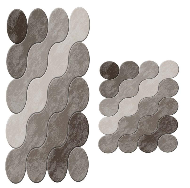 L'essentiel Maison 21011715KA Kupatilski otirač, 2 komada, Sivi