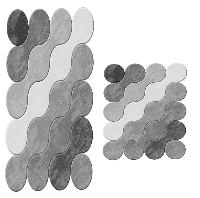 L'essentiel Maison 21011715GR Kupatilski otirač, 2 komada, Siva