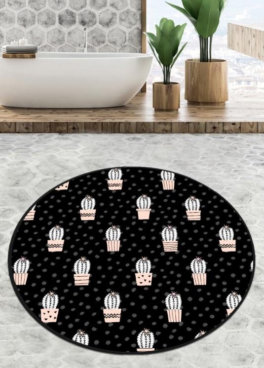 L'essentiel Maison Kupatilski otirač Temperature, 120cm, Crno-beli