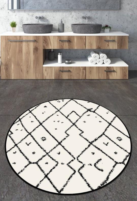 L'Essentiel Maison Kupatilski otirač Dalmata Circle Djt 120