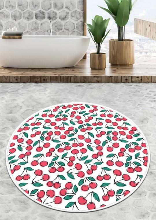 L'Essentiel Maison Kupatilski otirač Ciliegia, 80cm, Belo-crveni