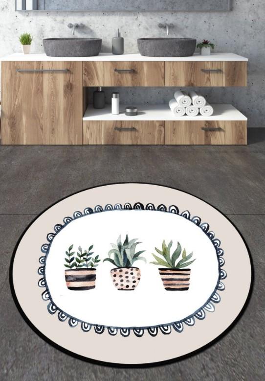 L'essentiel Maison Kupatilski otirač Guipure, 120cm, Bež-beli