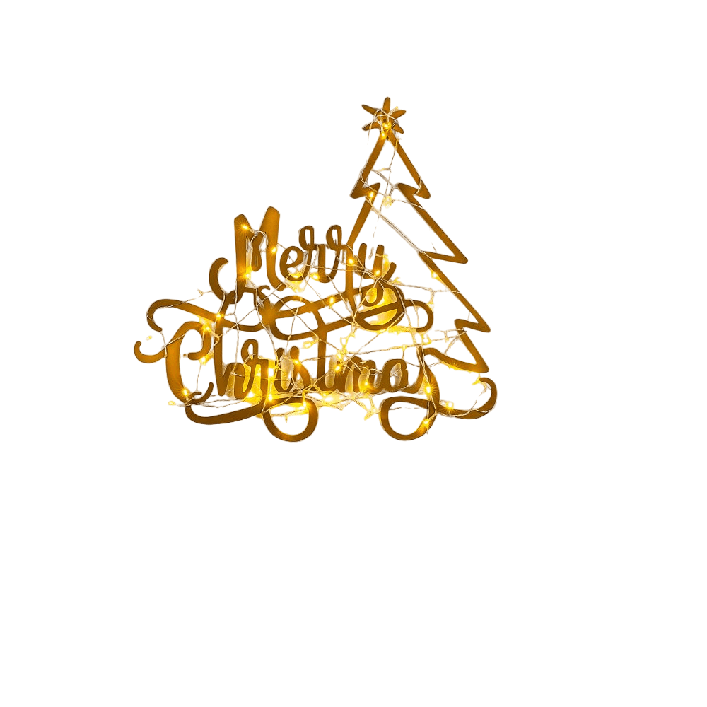 Wallity XMASGOLD 008 Zidna dekoracija