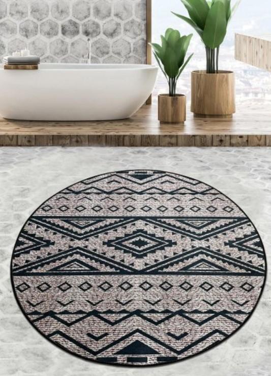 L'essentiel Maison Kupatilski otirač Tent, 100cm, Crno-sivi