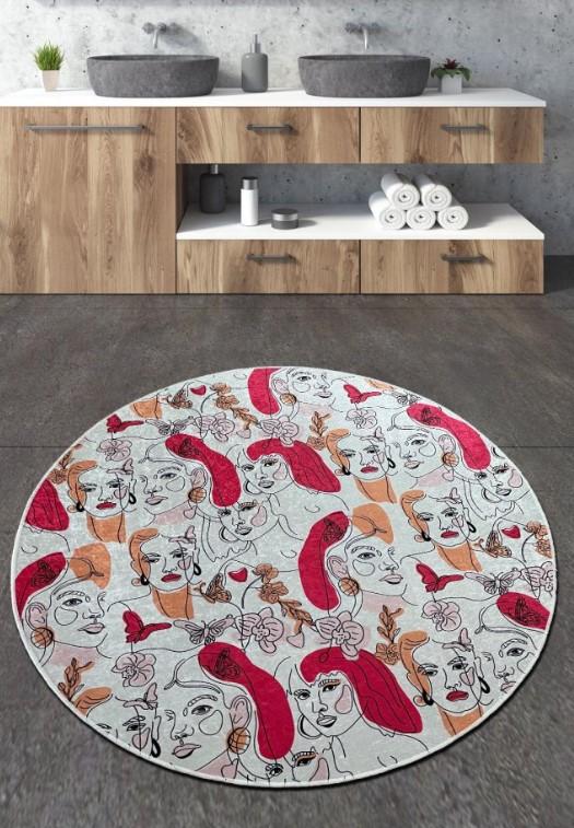 L'essentiel Maison Kupatilski otirač Faccia, 100cm, Šareni