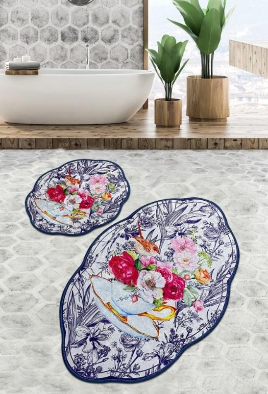 L'Essentiel Maison Kupatilski otirač Birdie Lohal, 2 komada, Šareni