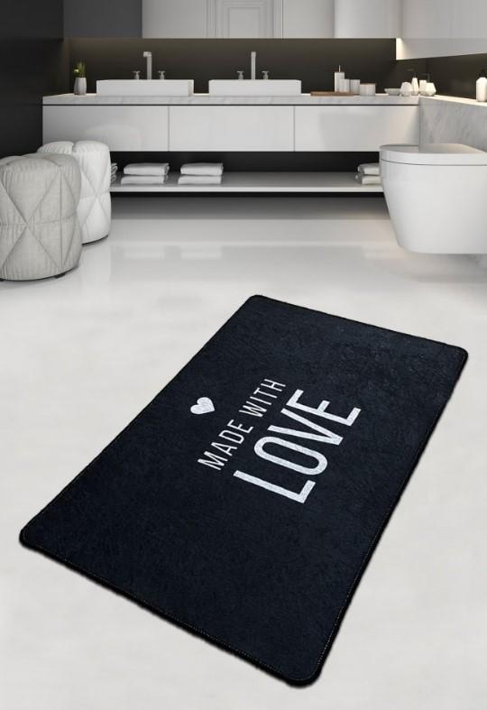 L'Essentiel Maison Kupatilski otirač Con Amore, 70x120cm, Crni