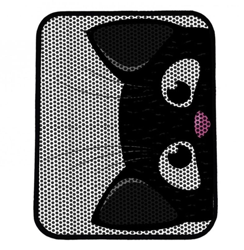 Aberto Design Nrszn0146 Prostirka za mačke, 45x60cm, Crno-bela