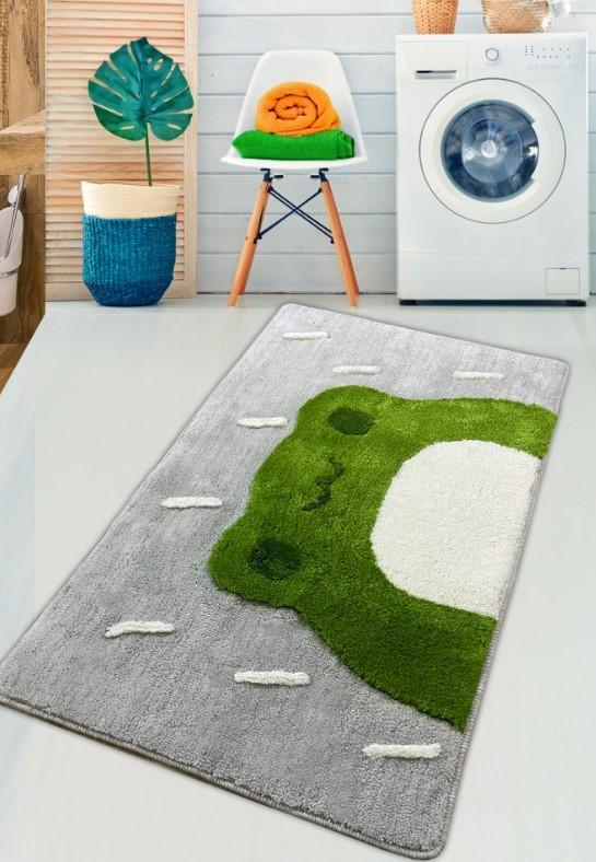 L'essentiel Maison Kupatilski otirač Gemba 1, 70x120cm, Sivo-zeleni