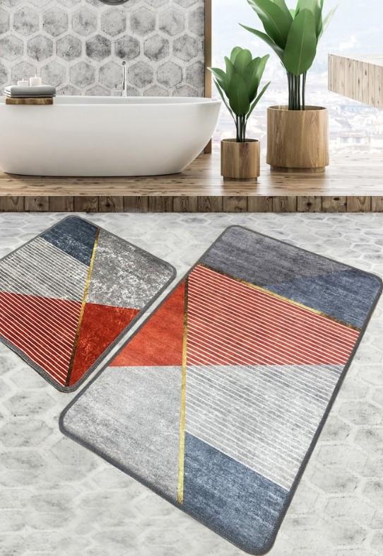 L'essentiel Maison Kupatilski otirač Sante 31, 2 komada, Šareni