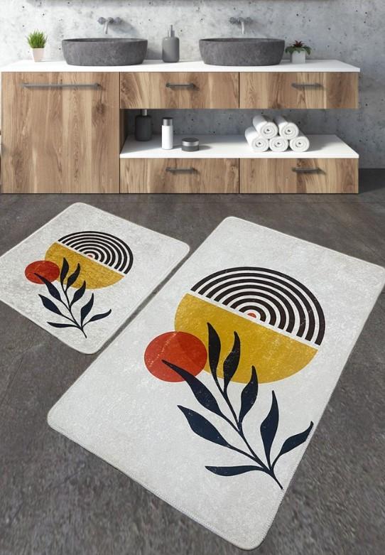 L'essentiel Maison Kupatilski otirač Le Soleil 87, 2 komada, Šareni